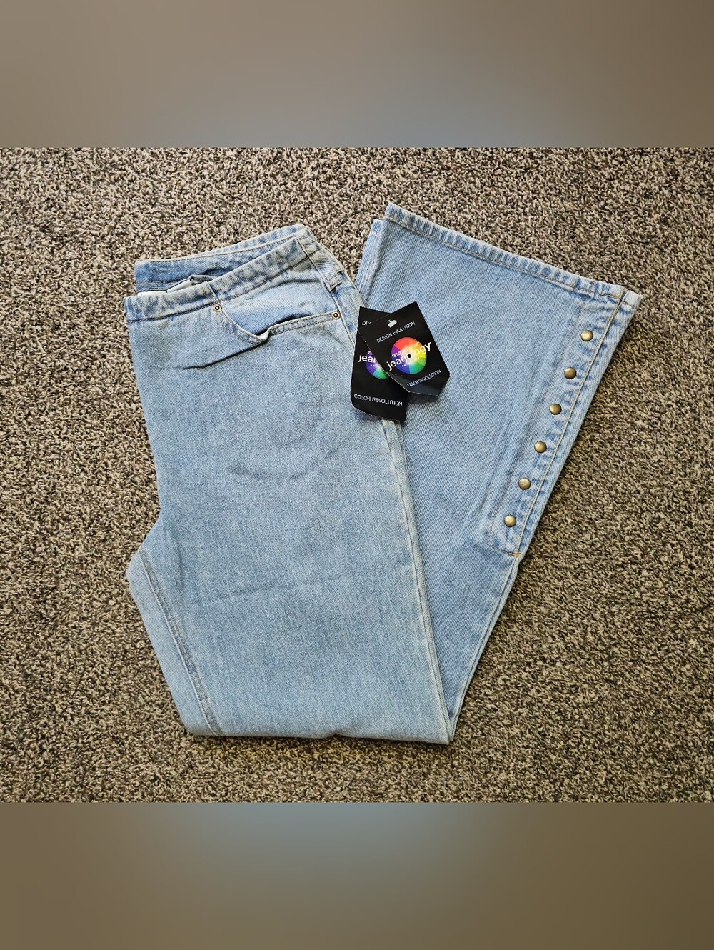 Vintage Nwt Newport News Flare Jeans sz 12